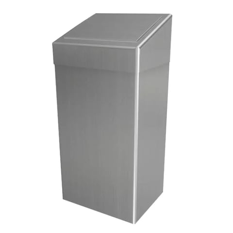 50L Waste Bin with Flap