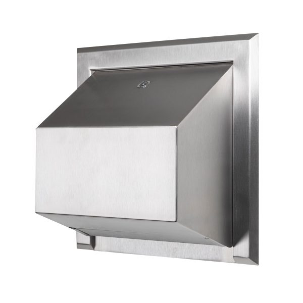 thumbnail image 2 of SunnyCare Stainless Steel Multifold Paper Towel Dispenser For Commercial Kitchens 2 of 2
