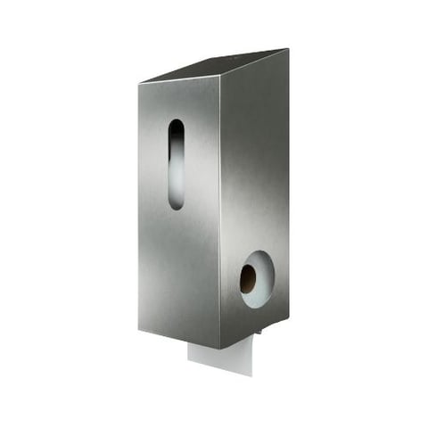 2 Roll Toilet Paper Dispenser