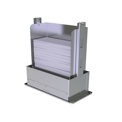 Paper Towel 'Pull Down' Dispenser