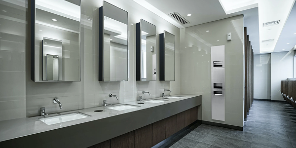 Recessed Washroom Equipment Range